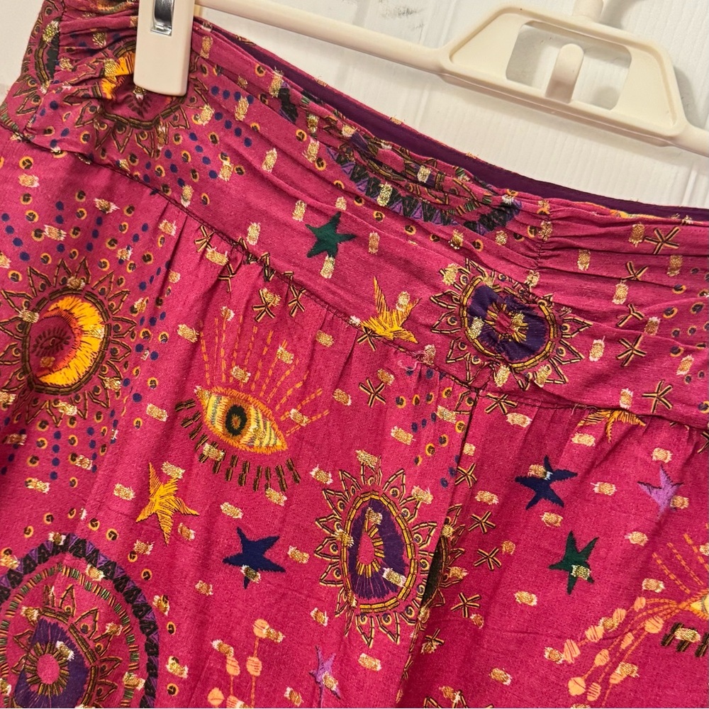 FARM Rio Celestial Pink Cropped Pants - Picture 3 of 5